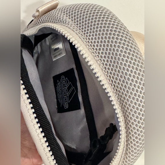 Adidas Cream Mini Backpack/New - Picture 5 of 12